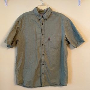 Men’s Short Sleeve Gingham Shirt